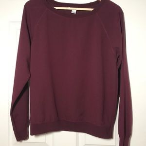 Sheer Red Longsleeve